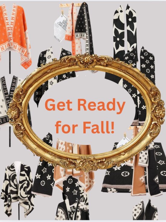 Accessories - Get Ready for Fall with Fashion Scarf!